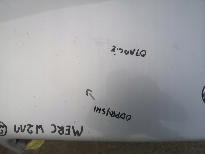 фото №10, Капот крышка двигателя mercedes e-klasa w211 avangarde 02-06 цвет c775