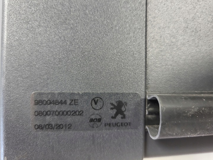 фото №8, Ролета сетка багажника задняя peugeot 508 i sw универсал 98004844ze 2010-