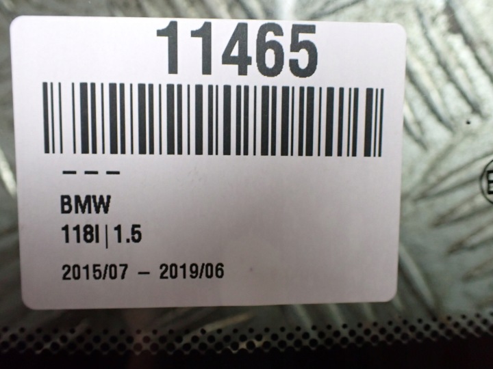 фото №12, Скло перед лобове bmw 118i f20 po рестайлінг 19r 668 11465