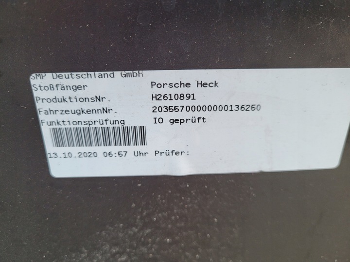 фото №13, Porsche 911 carrera 992 sport targa 4s бампер зад