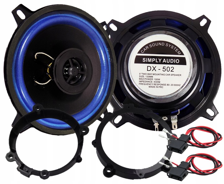 фото №1, Simply блакитний динаміки 13 cm mercedes sprinter vito viano vw crafter перед