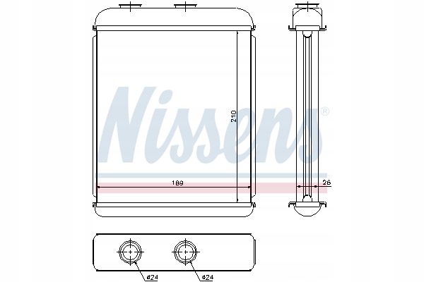 фото №16, Обігрівач nissens 72662 1618134