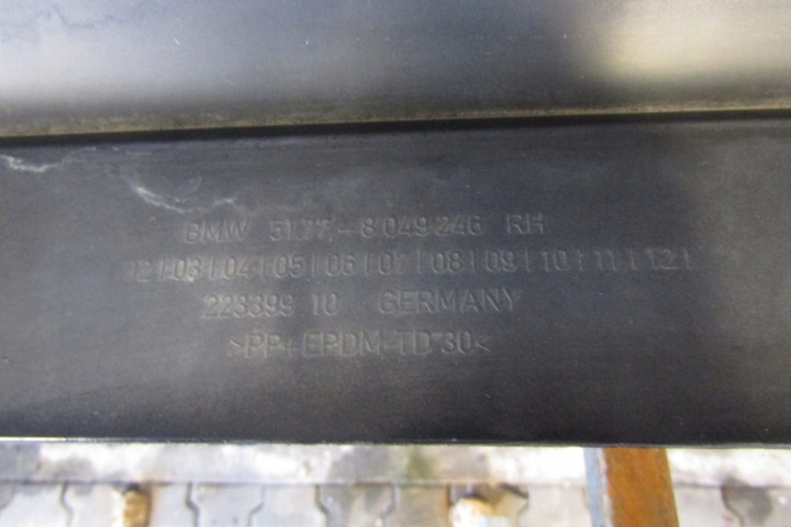 фото №8, Планка порогова права bmw 5 gt f07 m набір туризмо