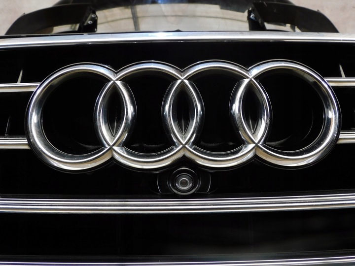 фото №7, Audi a8 d4 4h рестайлінг комплектний перед бампер лампи капот pas matrix чорний