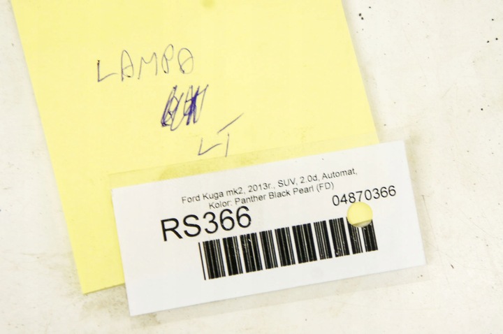 фото №7, Rs366 ford kuga mk2 ii лампа левый зад cv44-13405-ag