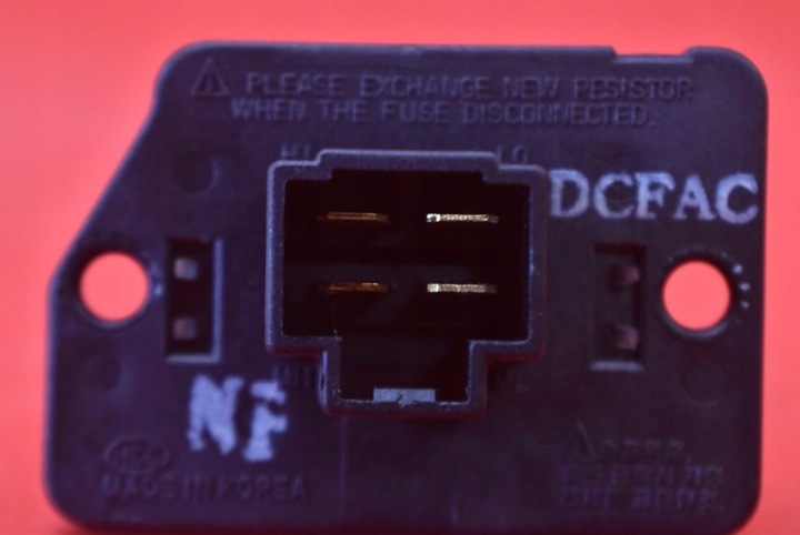 фото №7, Резистор повітропровід резистор резистор hyundai i30 i 30 1 i 07-10