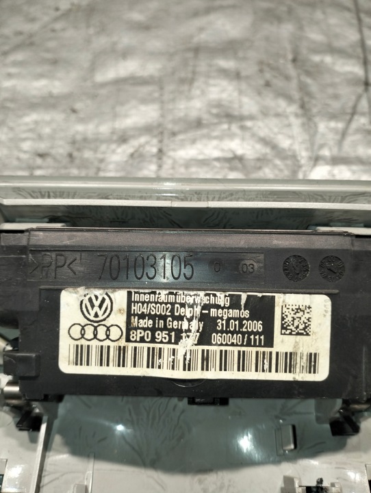 фото №5, Лампа стелі audi a3 8p 2003-2013r 70103105 8p0951177