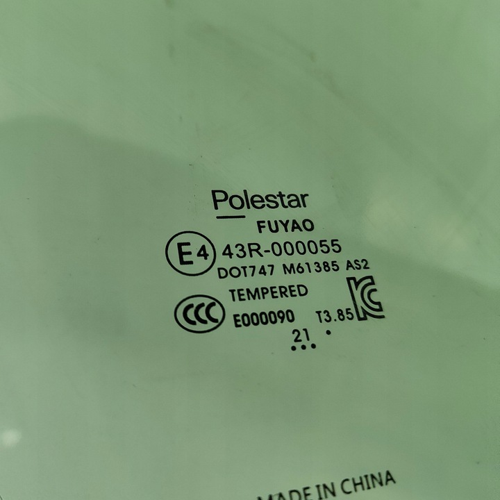 фото №6, Polestar 2 2022 перед сторона права скло двері передніх