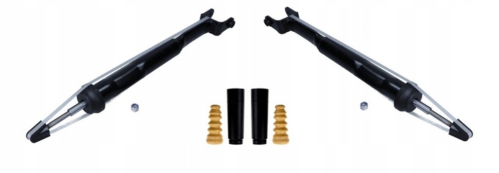 фото №1, 2x амортизаторы отбойники защитные накладки зад audi a8 1994-2002 ##