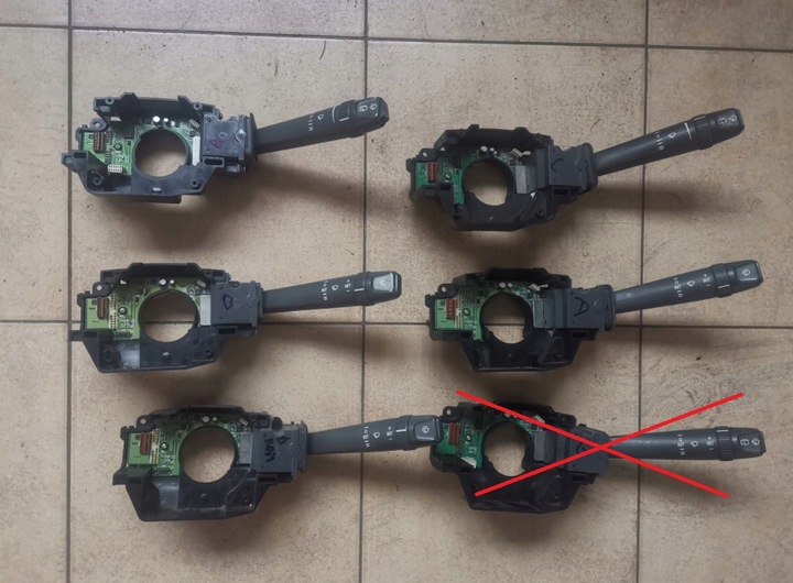 фото №1, Volvo xc90 xc70 v70 переключатель дворник хром