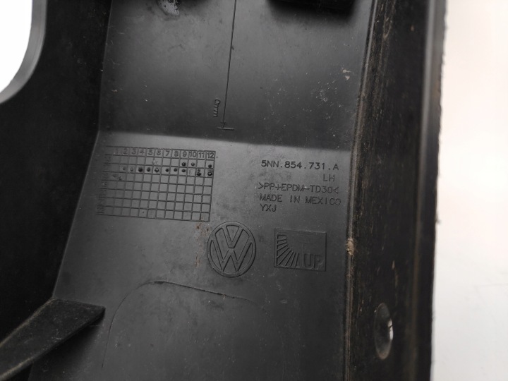 фото №13, Vw tiguan ii allspace молдинг накладка крила ліві перед 5nn854731a