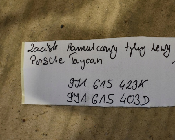 фото №5, Ідеальний супорт гальмівний задній лівий porsche taycan 1