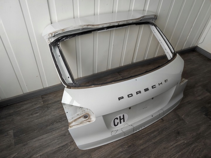 фото №6, Крышка задняя porsche cayenne 7p рестайлинг 2014-2017