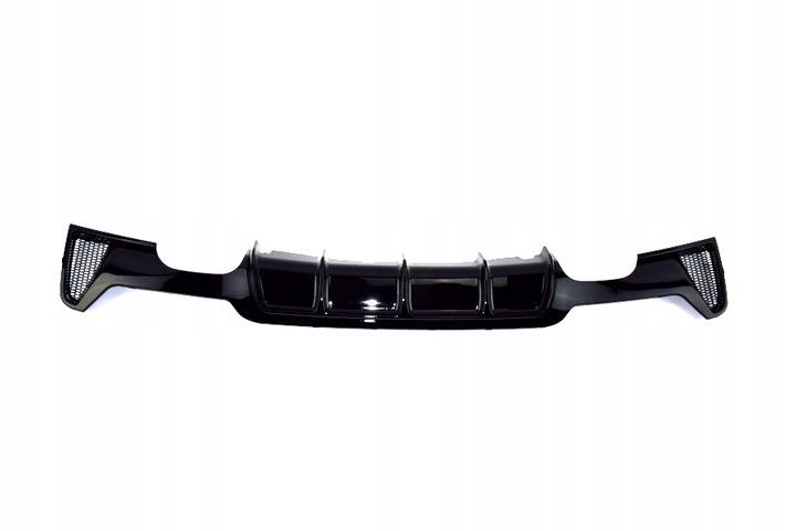 фото №16, Диффузор бампера заднего do bmw 4 f32 f33 f36 спойлер abs глянцевый sobmart