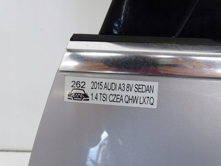 фото №11, Двері праві праві зад задні audi a3 8v sedan lx7q