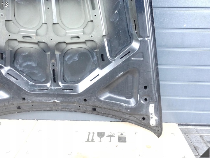 фото №14, Bmw x5 e70 x6 e71 06-13 рестайлинг lci капот крышка двигателя bonnet капот перед
