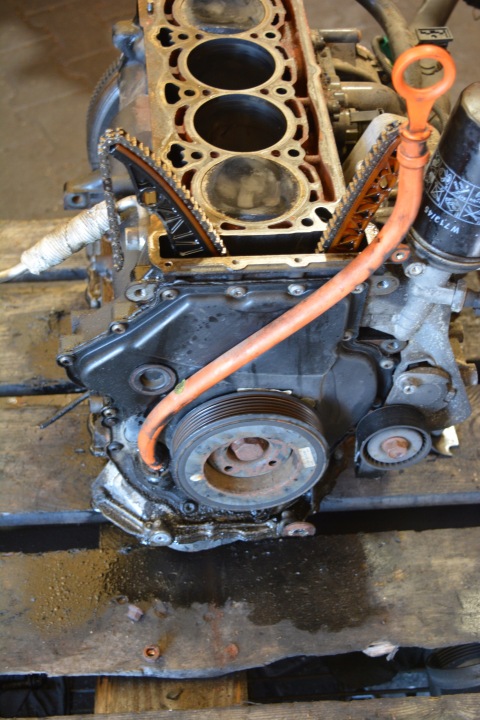 фото №9, Audi a3 8p 1.8 tfsi блок  двигуна, вал, поршні 06h103021d