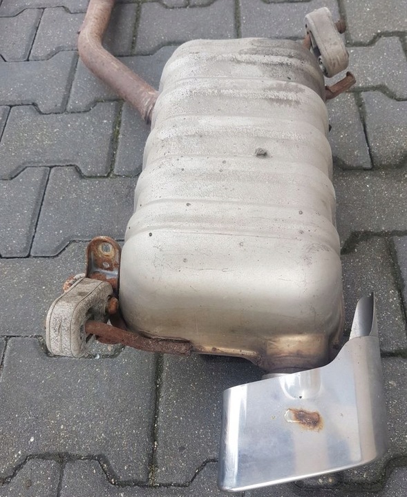 фото №6, Mercedes slk w171 рестайлинг глушитель выхлоп наконечники глушитель 09r