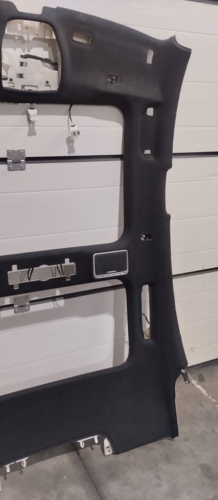 фото №5, Потолок mercedes s класс w222 длинный алькантара чёрная