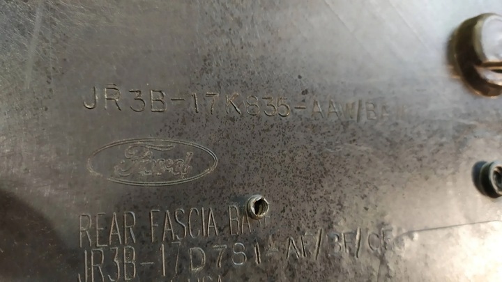 фото №15, Накладка диффузор спойлер зад ford mustang mk6 shelby gt500 kr3v-17f954