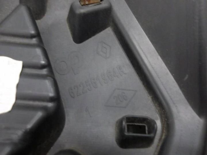 фото №6, Renault scenic iv решітка радіатора решітка бампер перед