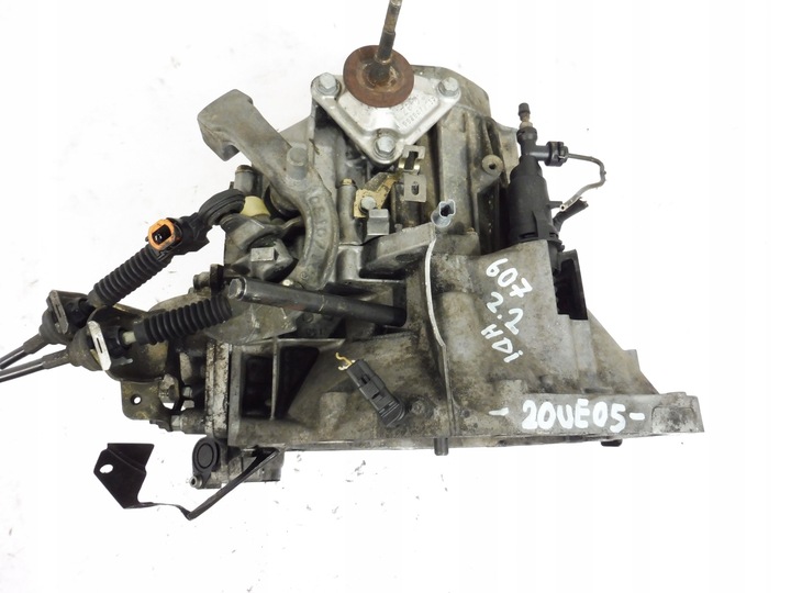 фото №9, Механическая коробка передач коробки передач 20ue05 peugeot 607 2.2 hdi 2000-2006