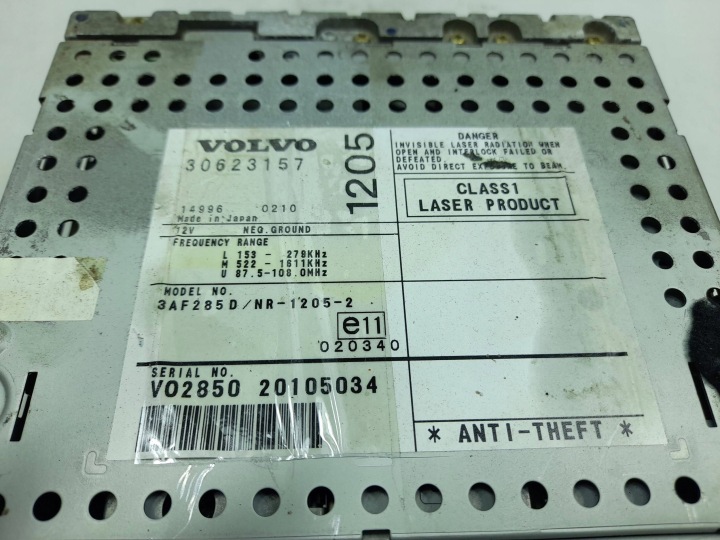 фото №6, Магнітола cd volvo v40 s40 hu-1205 30623157