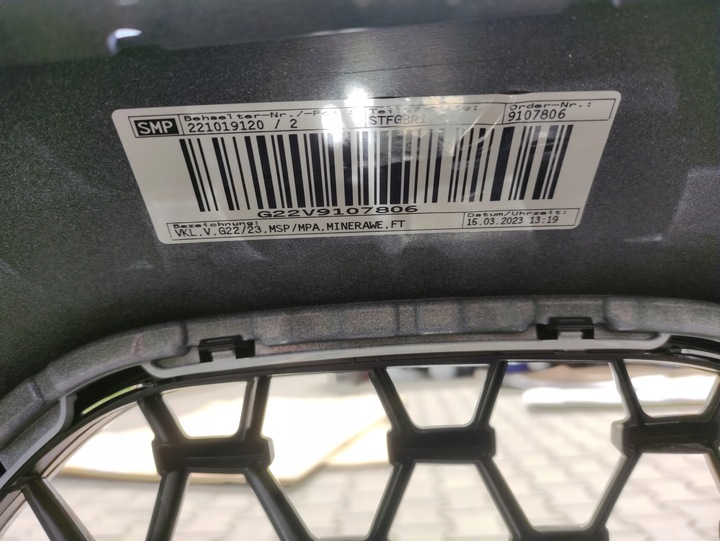 фото №12, Бампер переднее bmw 4 g22 g23 m набор a96