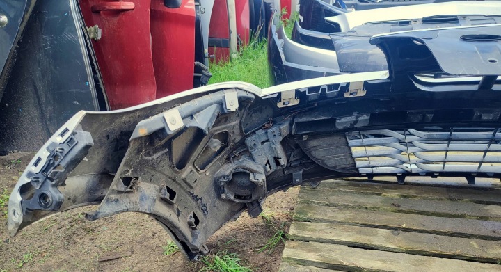 фото №11, Бампер передній перед renault megane iii 2008-2011 дорестайлінг комплект pń