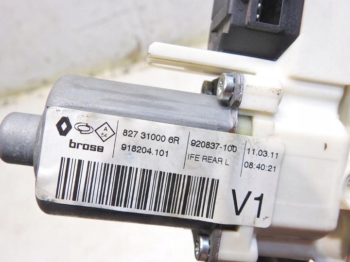фото №6, Двигунчик опускання скла лівий зад renault latitude 827310006r