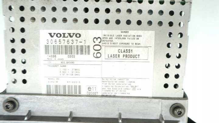 фото №7, Volvo v70 ii s60 i магнитола заводские чейнджер cd 306576371
