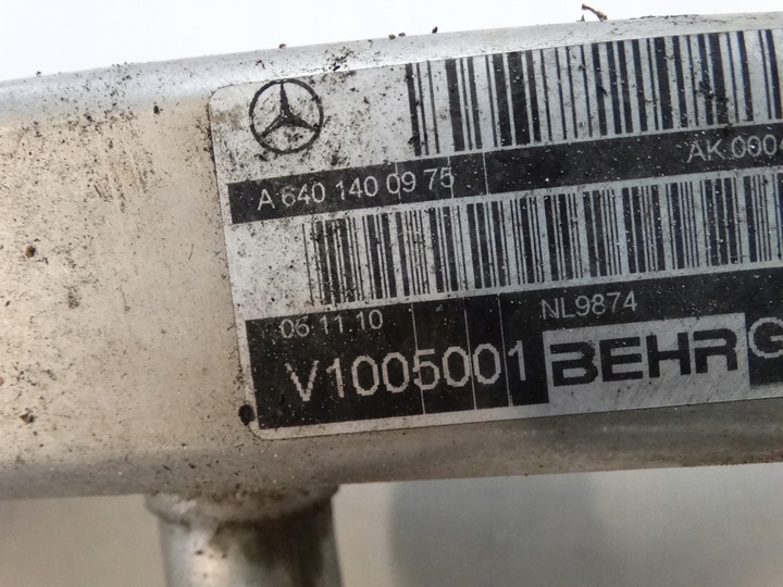 фото №15, Радиаторов выхлопных газов egr mercedes w169 a6401400975