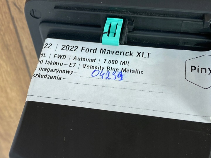 фото №6, Дисплей екран радіо ford maverick 2022+ usa