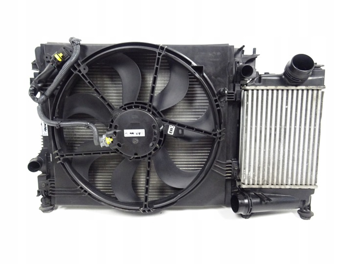 фото №10, Qashqai ii j11 1.5 dci комплект радіаторів вентилятор інтеркулер 214107399r