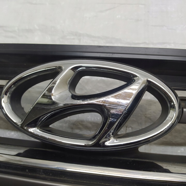 фото №6, Hyundai tucson ii iii 2015- решётка решётка хром перед 86351-d7100