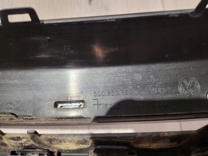 фото №9, Решітка решітка радіатора vw golf vii 5g0853655n