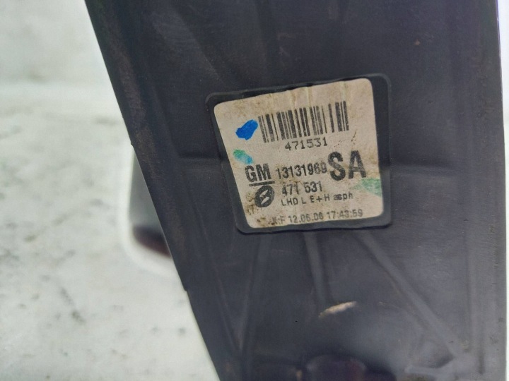 фото №8, Дзеркало ліве 5 pin opel zafira b