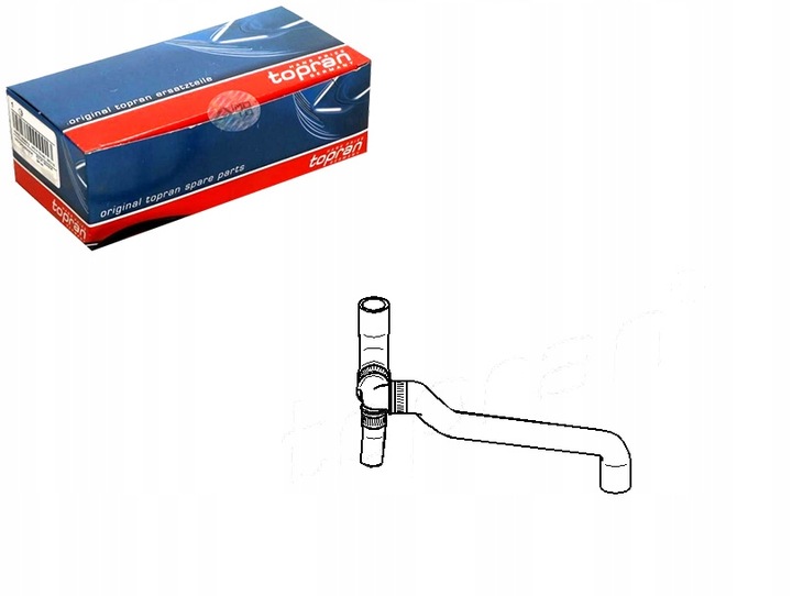 фото №1, Шланг гнучкий радіатор topran 37121036