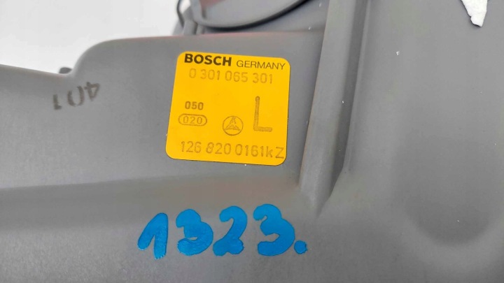 фото №7, Mercedes s klasa w126 фара ліва перед передня нова oem номер 1323