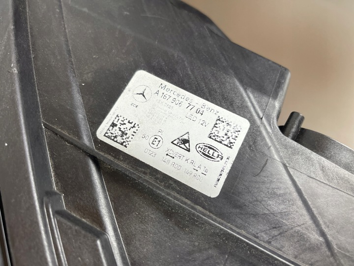 фото №9, Mercedes gle w167 рестайлинг лампа левая правая полный led multibeam европа