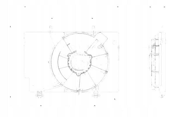 фото №2, Вентилятор радіатор з корпус ford b-max fiesta