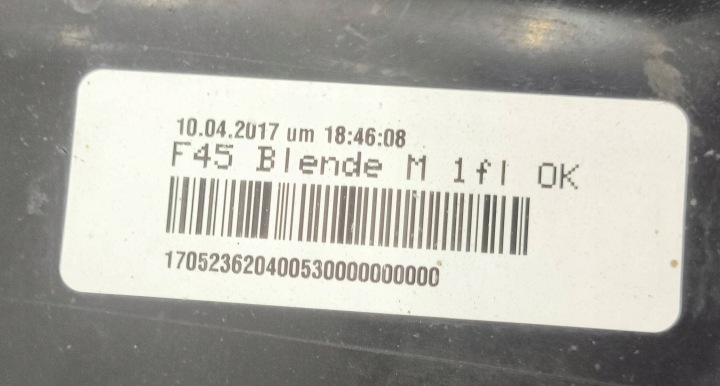 фото №15, Накладка бампера зад bmw 2 f45 active tourer м-пакет 511214914515