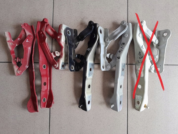 фото №1, Kia ev6 2021-23 петля петлі капота правий лівий