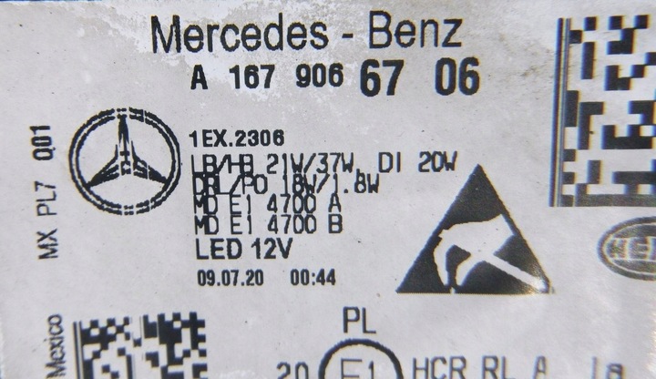 фото №8, Mercedes gle w167 фара лівий a1679066706