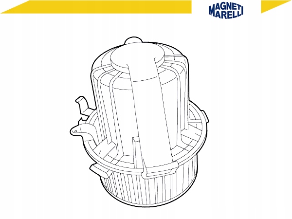 фото №2, Вентилятор воздуходувка [магнит marelli]