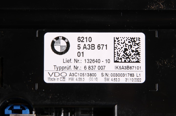 фото №8, Bmw f45 f46 lci x1 f48 x2 f39 спидометр приборы head up km/h 5a3b671