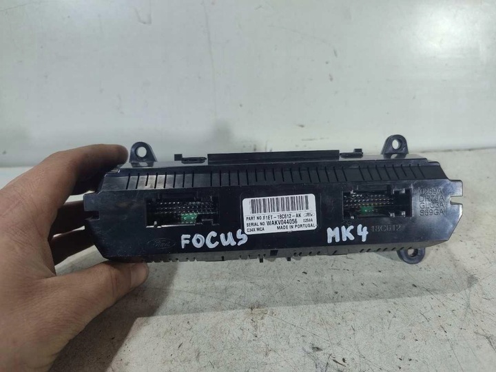 фото №6, Панель кондиціонера ford focus mk4 f1et-18c612-ak