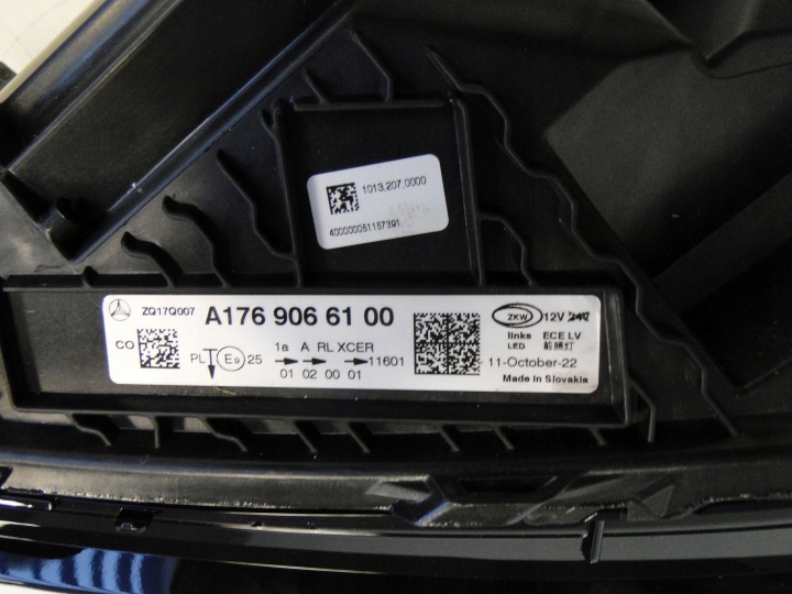 фото №9, Mercedes a клас w176 176 рестайлінг фара ліва led hp