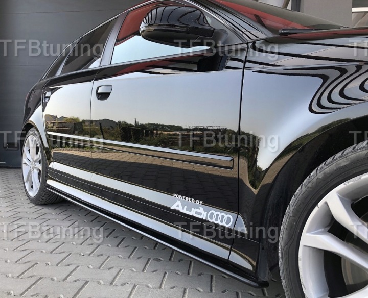 фото №5, Планки pod спойлери порогові audi s3 rs3 8p 8pa tfb тюнінг