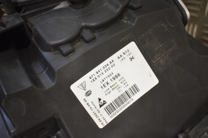 фото №11, Ідеальні лампи matrix porsche panamera 971 рестайлінг 22r. 1